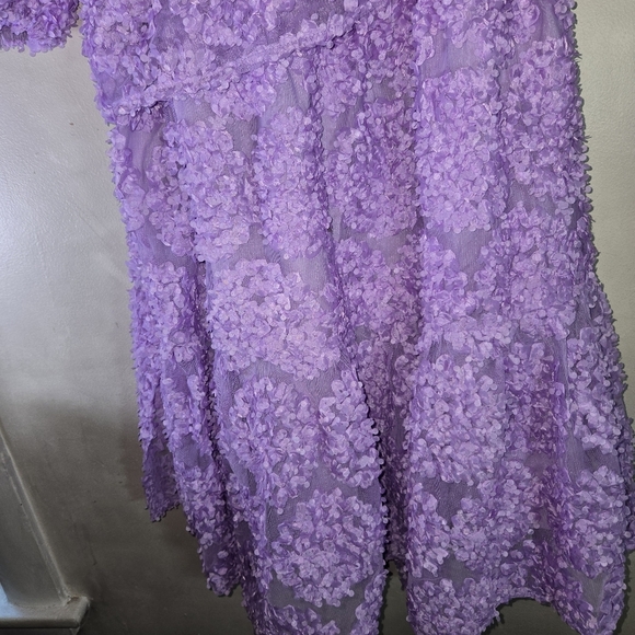 Eloquii Lilac Lace Mini Dress - Picture 6 of 11